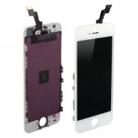 Ansamblu Display LCD + Touchscreen Apple iPhone 5S Alb White. Ecran + Digitizer Apple iPhone 5S Alb White