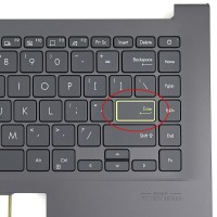 Tastatura Asus X421FAY-1K Neagra cu Palmrest Negru fara TouchPad iluminata backlit