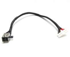 Mufa alimentare Dell Inspiron 15 3576 cu fir si conector cu 6 pini/5 fire pini. DC Jack Dell Inspiron 15 3576 cu fir