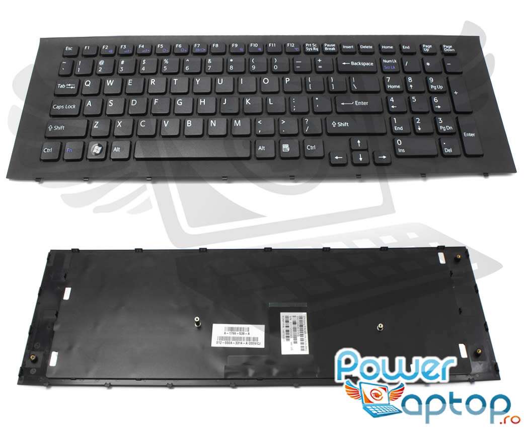 Tastatura Sony Vaio VPC EC3CFX imagine powerlaptop.ro 2021