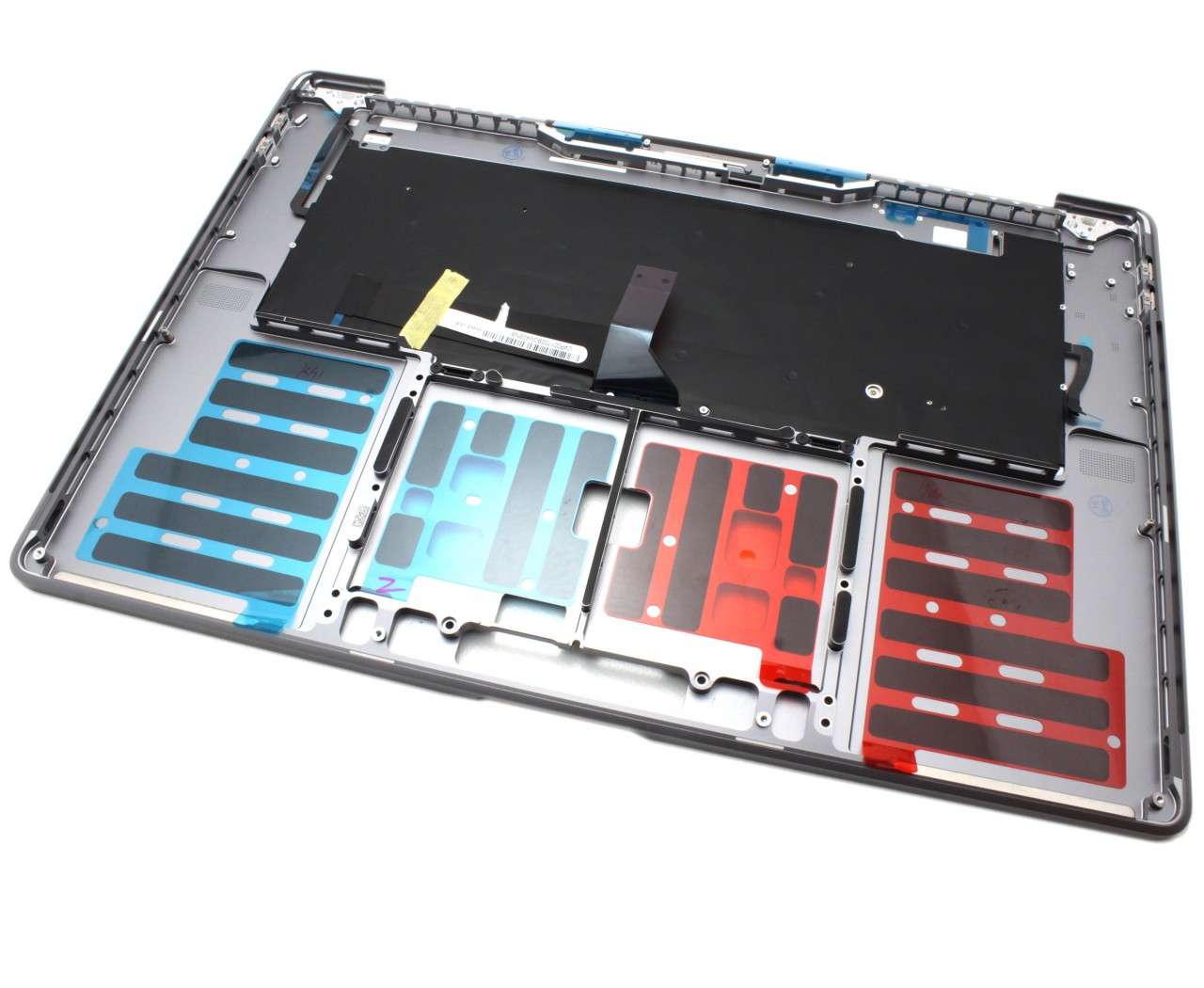 Tastatura Apple MacBook Pro Retina 16 A2141 2020 Neagra cu Palmrest Gri (Neagra) imagine noua tecomm.ro