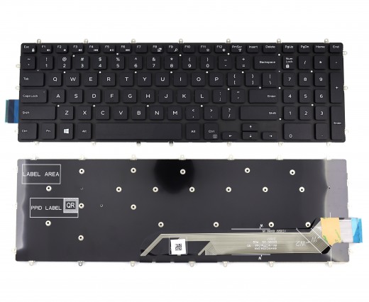 Tastatura Dell Inspiron 5570. Keyboard Dell Inspiron 5570. Tastaturi laptop Dell Inspiron 5570. Tastatura notebook Dell Inspiron 5570