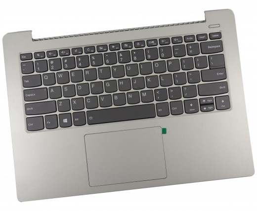 Tastatura Lenovo LCM16H33K0J6862 Gri cu Palmrest Argintiu si TouchPad iluminata backlit. Keyboard Lenovo LCM16H33K0J6862 Gri cu Palmrest Argintiu si TouchPad. Tastaturi laptop Lenovo LCM16H33K0J6862 Gri cu Palmrest Argintiu si TouchPad. Tastatura notebook Lenovo LCM16H33K0J6862 Gri cu Palmrest Argintiu si TouchPad