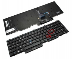 Tastatura Dell Latitude E5570 iluminata. Keyboard Dell Latitude E5570. Tastaturi laptop Dell Latitude E5570. Tastatura notebook Dell Latitude E5570
