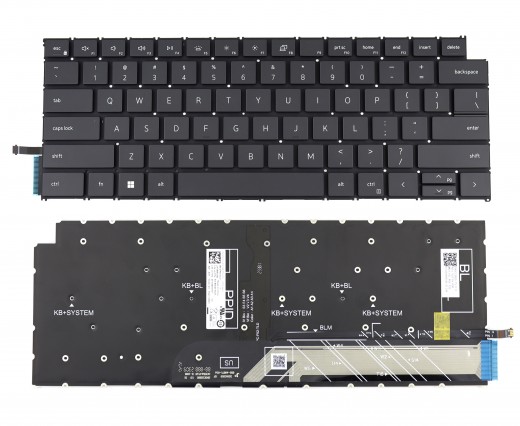 Tastatura Dell Inspiron 14 7460 iluminata. Keyboard Dell Inspiron 14 7460. Tastaturi laptop Dell Inspiron 14 7460. Tastatura notebook Dell Inspiron 14 7460