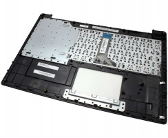 Tastatura Asus P2530MA neagra cu Palmrest rosu