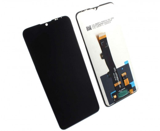 Ansamblu Display LCD + Touchscreen Motorola E7 XT2095 fara Rama Black Negru . Ecran + Digitizer Motorola E7 XT2095 fara Rama Black Negru