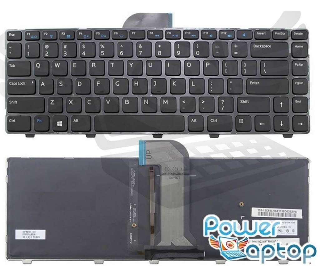 Tastatura Dell Inspiron 14V 2408 iluminata backlit 14V imagine noua reconect.ro