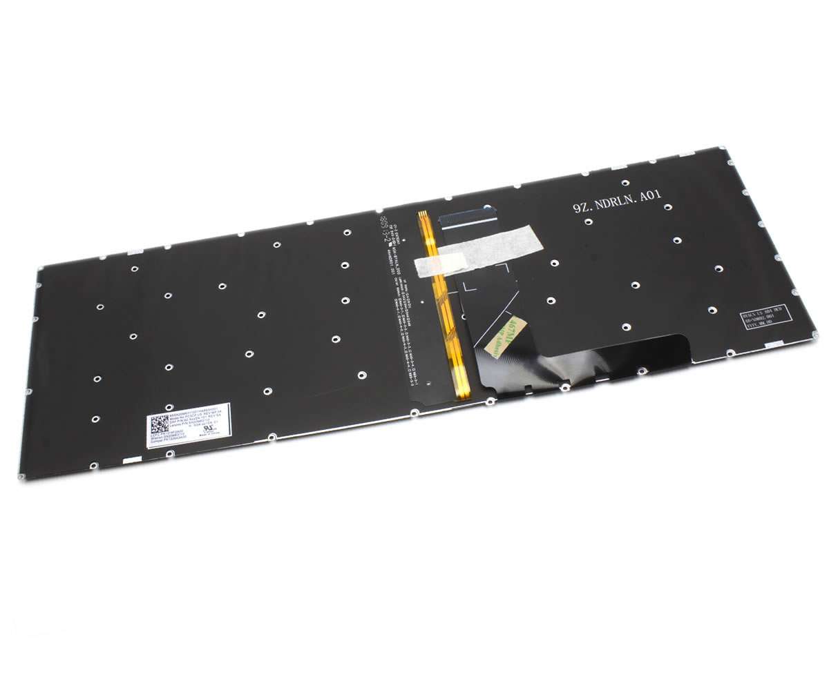 Tastatura Lenovo IdeaPad S145-15 Taste gri iluminata backlit