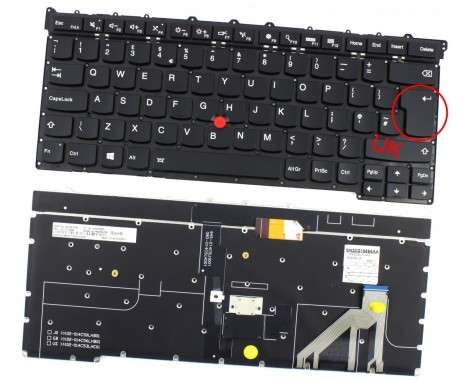Tastatura Lenovo 9350PQ811 iluminata. Keyboard Lenovo 9350PQ811. Tastaturi laptop Lenovo 9350PQ811. Tastatura notebook Lenovo 9350PQ811