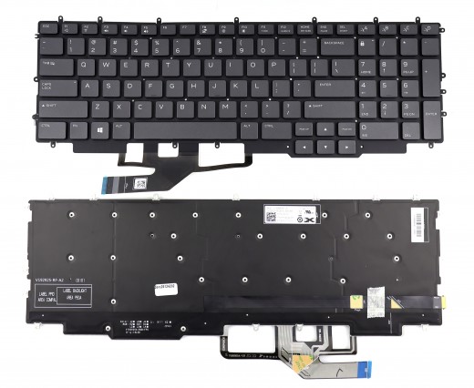 Tastatura Dell PK132VQ2A00 iluminata backlit. Keyboard Dell PK132VQ2A00 iluminata backlit. Tastaturi laptop Dell PK132VQ2A00 iluminata backlit. Tastatura notebook Dell PK132VQ2A00 iluminata backlit