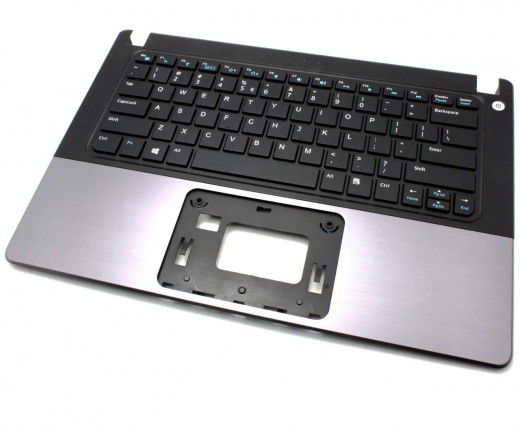 Tastatura Dell Vostro 5460 Neagra cu Palmrest gri. Keyboard Dell Vostro 5460 Neagra cu Palmrest gri. Tastaturi laptop Dell Vostro 5460 Neagra cu Palmrest gri. Tastatura notebook Dell Vostro 5460 Neagra cu Palmrest gri