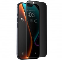 Folie privacy iPhone 17 Pro Sunix 6D din sticla securizata
