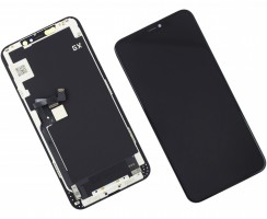 Ansamblu Display LCD + Touchscreen Apple iPhone 11 Pro Max OLED Negru Black. Ecran + Digitizer Apple iPhone 11 Pro Max OLED Negru Black