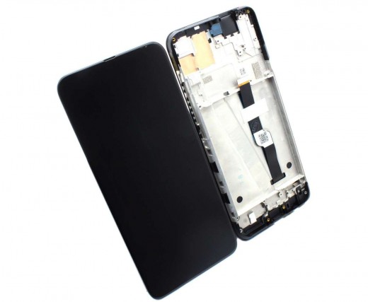 Ansamblu Display LCD + Touchscreen Motorola One Fusion Plus PAKF0002IN Display Original Service Pack Negru Black . Ecran + Digitizer Motorola One Fusion Plus PAKF0002IN Display Original Service Pack Negru Black