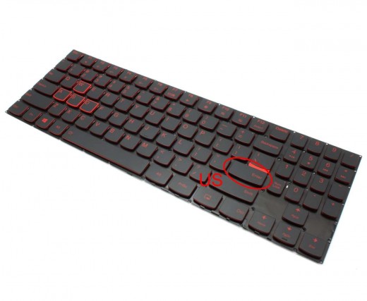 Tastatura Lenovo Legion Y540-15 Neagra iluminata. Keyboard Lenovo Legion Y540-15. Tastaturi laptop Lenovo Legion Y540-15. Tastatura notebook Lenovo Legion Y540-15