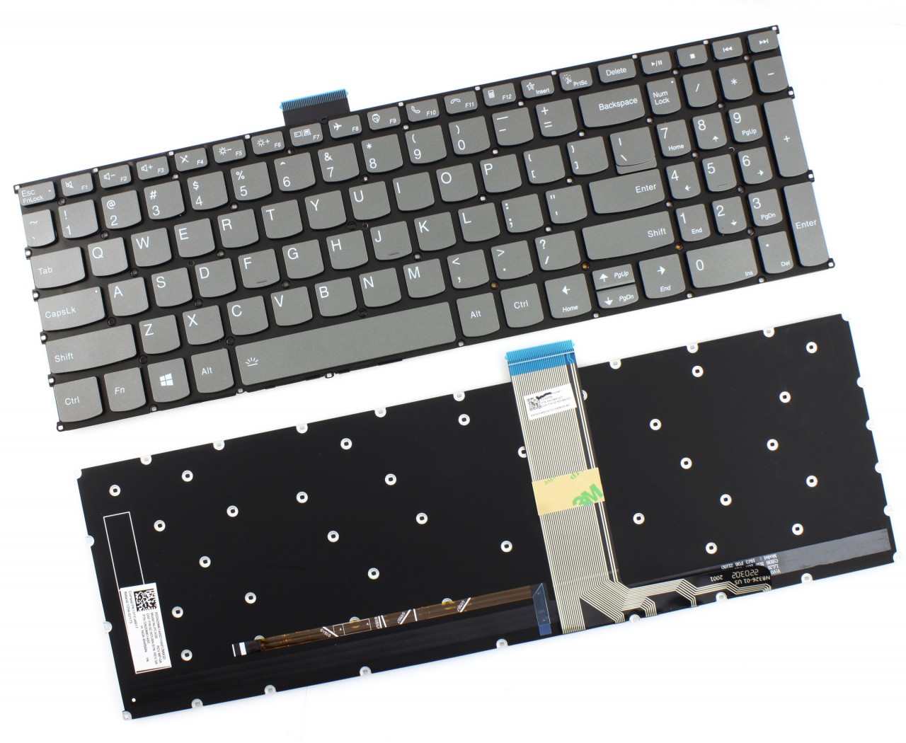 Tastatura Lenovo IdeaPad 5 15ARE05 iluminata backlit image7