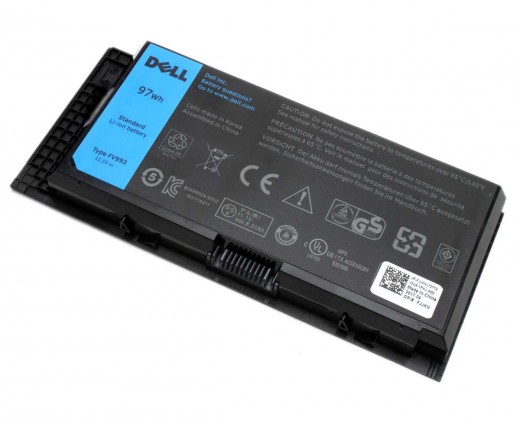 Baterie Dell Precision M6800 9 celule Originala. Acumulator laptop Dell Precision M6800 9 celule. Acumulator laptop Dell Precision M6800 9 celule. Baterie notebook Dell Precision M6800 9 celule