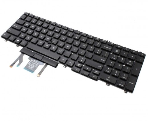 Tastatura Dell MMH7V iluminata backlit. Keyboard Dell MMH7V iluminata backlit. Tastaturi laptop Dell MMH7V iluminata backlit. Tastatura notebook Dell MMH7V iluminata backlit
