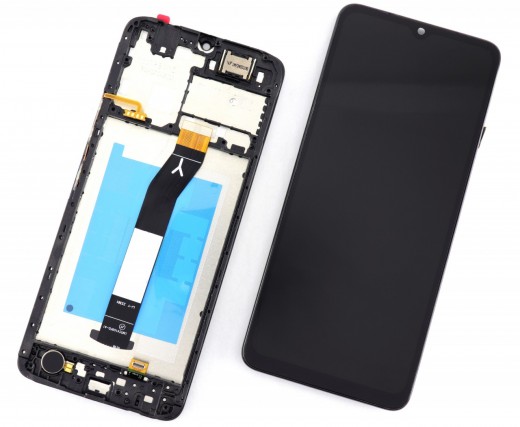 Display Xiaomi Redmi A3 cu Rama Black Negru