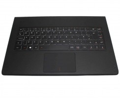 Tastatura Lenovo  AM0TA000200 neagra cu Palmrest NEGRU iluminata backlit. Keyboard Lenovo  AM0TA000200 neagra cu Palmrest NEGRU. Tastaturi laptop Lenovo  AM0TA000200 neagra cu Palmrest NEGRU. Tastatura notebook Lenovo  AM0TA000200 neagra cu Palmrest NEGRU