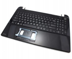 Palmrest Toshiba Satellite L55-B cu tastatura. Carcasa Superioara Toshiba Satellite L55-B Negru