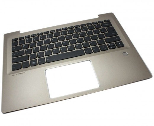 Palmrest Lenovo Yoga 520-14IKB cu tastatura. Carcasa Superioara Lenovo Yoga 520-14IKB Auriu