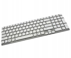 Tastatura Sony Vaio VPC EC4BFX alba. Keyboard Sony Vaio VPC EC4BFX. Tastaturi laptop Sony Vaio VPC EC4BFX. Tastatura notebook Sony Vaio VPC EC4BFX