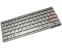 Tastatura Sony Vaio VPCCA2C5E argintie. Keyboard Sony Vaio VPCCA2C5E. Tastaturi laptop Sony Vaio VPCCA2C5E. Tastatura notebook Sony Vaio VPCCA2C5E