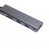 Hub USB Type C cu 3 porturi USB 3.0 si 2 porturi SD si MicroSD TF Card Reader Aluminiu