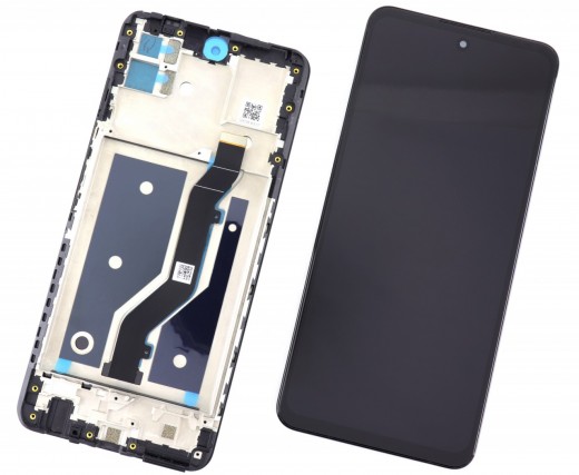 Display ZTE Blade V30 9030 cu Rama Black Negru