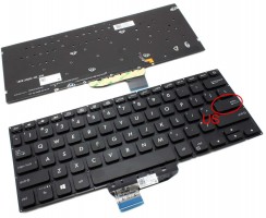 Tastatura Asus 0KNB0-2608AR00 iluminata. Keyboard Asus 0KNB0-2608AR00. Tastaturi laptop Asus 0KNB0-2608AR00. Tastatura notebook Asus 0KNB0-2608AR00