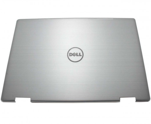 Carcasa Display Dell 15MF 7569 pentru laptop cu touchscreen. Cover Display Dell 15MF 7569. Capac Display Dell 15MF 7569 Argintie
