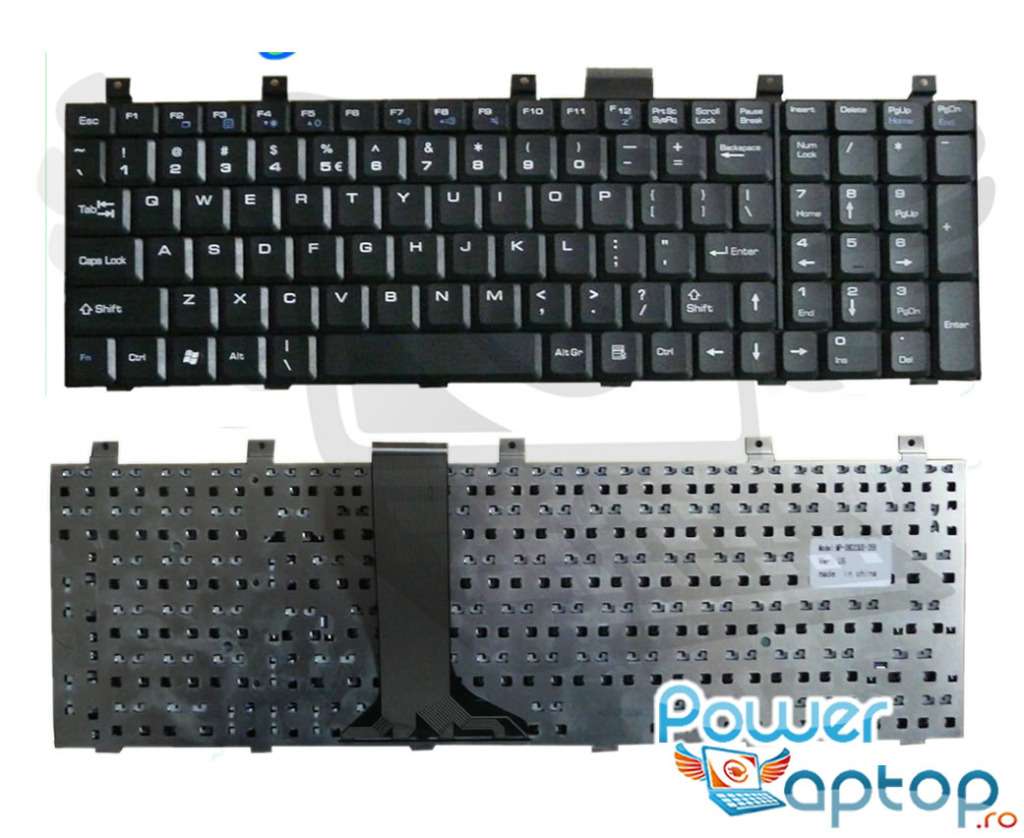 Tastatura MSI EX630x neagra