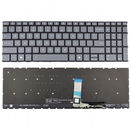 Tastatura Lenovo IdeadPad Slim 5 16IRH10R Gri iluminata. Keyboard Lenovo IdeadPad Slim 5 16IRH10R. Tastaturi laptop Lenovo IdeadPad Slim 5 16IRH10R. Tastatura notebook Lenovo IdeadPad Slim 5 16IRH10R