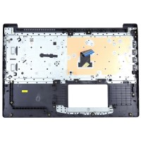Tastatura Lenovo V15-IKB Gri cu Palmrest Negru fara TouchPad