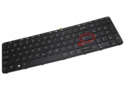 Tastatura HP Probook 450 G3 iluminata backlit. Keyboard HP Probook 450 G3 iluminata backlit. Tastaturi laptop HP Probook 450 G3 iluminata backlit. Tastatura notebook HP Probook 450 G3 iluminata backlit