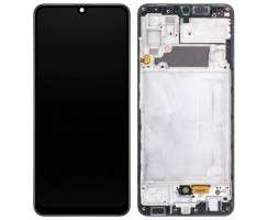 Ansamblu Display LCD + Touchscreen Original Service Pack Samsung Galaxy A32 4G A325 Black Negru. Ecran + Digitizer Original Service Pack Samsung Galaxy A32 4G A325 Black Negru