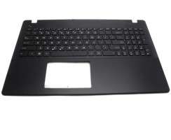 Tastatura Asus  K550CC neagra cu Palmrest negru. Keyboard Asus  K550CC neagra cu Palmrest negru. Tastaturi laptop Asus  K550CC neagra cu Palmrest negru. Tastatura notebook Asus  K550CC neagra cu Palmrest negru