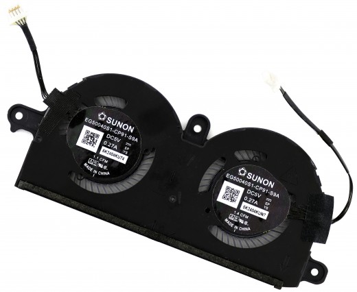 Sistem coolere laptop Dell XPS 13 9370. Ventilatoare procesor Dell XPS 13 9370. Sistem racire laptop Dell XPS 13 9370