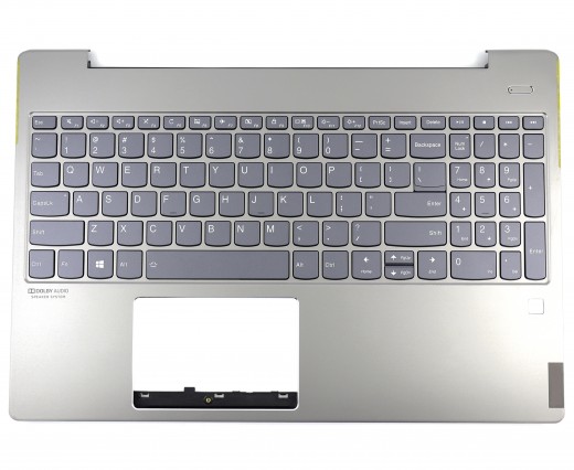 Tastatura Lenovo HQ20720475000 Gri cu Palmrest Gri iluminata backlit. Keyboard Lenovo HQ20720475000 Gri cu Palmrest Gri. Tastaturi laptop Lenovo HQ20720475000 Gri cu Palmrest Gri. Tastatura notebook Lenovo HQ20720475000 Gri cu Palmrest Gri