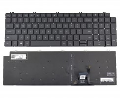 Tastatura Dell Precision 15 7550 Neagra iluminata backlit. Keyboard Dell Precision 15 7550 Neagra. Tastaturi laptop Dell Precision 15 7550 Neagra. Tastatura notebook Dell Precision 15 7550 Neagra