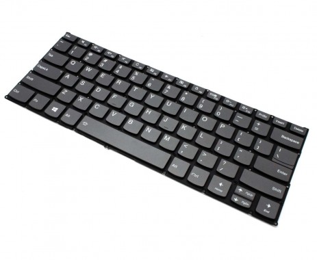 Tastatura Lenovo NSK-BWFBN 01 Gri iluminata backlit. Keyboard Lenovo NSK-BWFBN 01 Gri. Tastaturi laptop Lenovo NSK-BWFBN 01 Gri. Tastatura notebook Lenovo NSK-BWFBN 01 Gri
