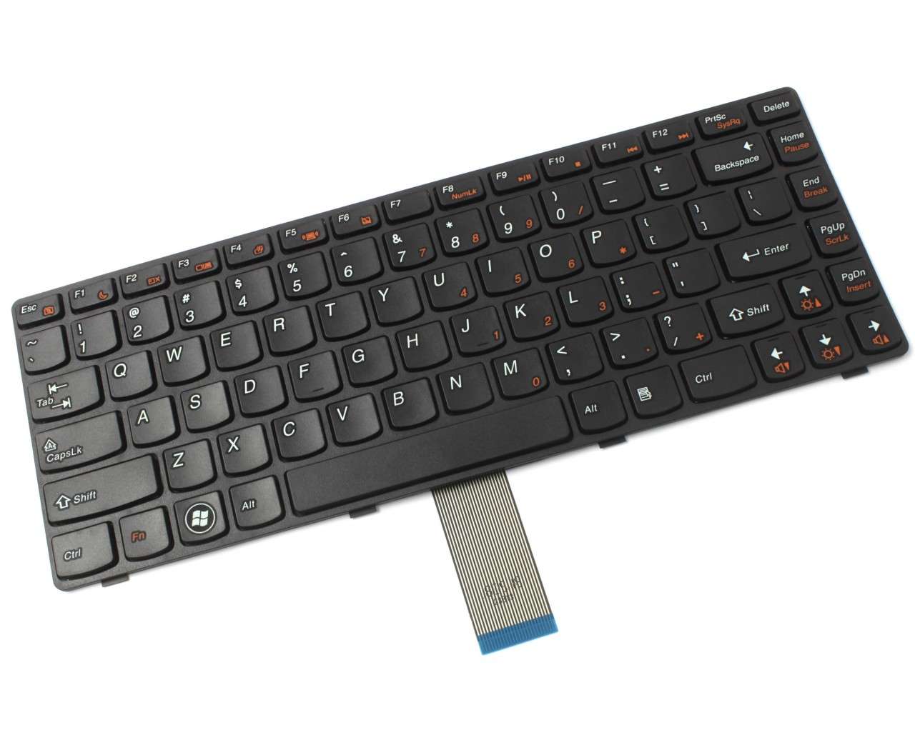 Tastatura Lenovo 25205288 Rama neagra