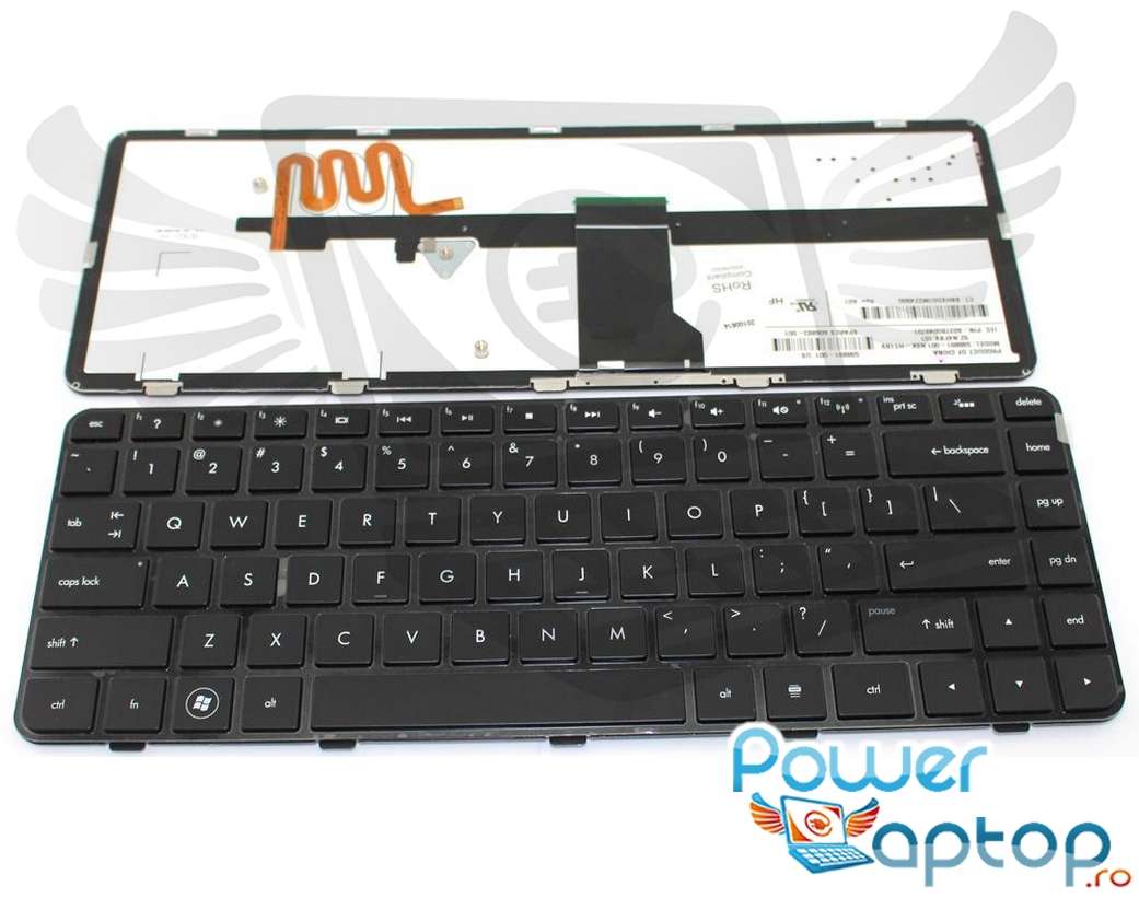 Tastatura HP Pavilion DM4 1180 iluminata backlit imagine powerlaptop.ro 2021