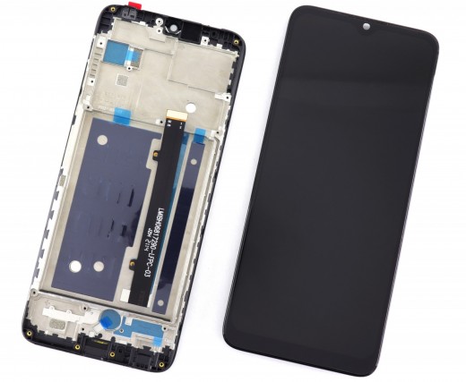 Display ZTE Blade V30 Vita 8030 cu Rama Black Negru