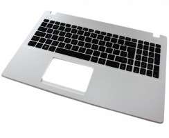 Tastatura Asus  P551MA neagra cu Palmrest alb. Keyboard Asus  P551MA neagra cu Palmrest alb. Tastaturi laptop Asus  P551MA neagra cu Palmrest alb. Tastatura notebook Asus  P551MA neagra cu Palmrest alb