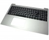 Tastatura Lenovo 5CB0R07405 Neagra cu Palmrest Argintiu. Keyboard Lenovo 5CB0R07405 Neagra cu Palmrest Argintiu. Tastaturi laptop Lenovo 5CB0R07405 Neagra cu Palmrest Argintiu. Tastatura notebook Lenovo 5CB0R07405 Neagra cu Palmrest Argintiu