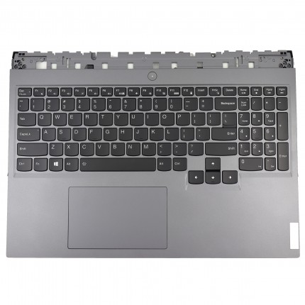 Tastatura Lenovo Legion R9000P 2021 Neagra cu Palmrest Gri si TouchPad iluminata backlit. Keyboard Lenovo Legion R9000P 2021 Neagra cu Palmrest Gri si TouchPad. Tastaturi laptop Lenovo Legion R9000P 2021 Neagra cu Palmrest Gri si TouchPad. Tastatura notebook Lenovo Legion R9000P 2021 Neagra cu Palmrest Gri si TouchPad