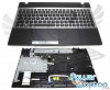 Tastatura Samsung  9Z.N5QSN.10A argintie cu Palmrest negru. Keyboard Samsung  9Z.N5QSN.10A argintie cu Palmrest negru. Tastaturi laptop Samsung  9Z.N5QSN.10A argintie cu Palmrest negru. Tastatura notebook Samsung  9Z.N5QSN.10A argintie cu Palmrest negru